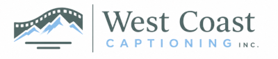 West Coast Captioning Logo